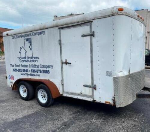Continental Cargo 3-Door Enclosed Cargo Trailer - Rear Double Door