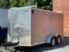 2019 RC-Trailers 2-Door Enclosed Cargo Trailer - Rear Ramp Door / VIN # 56VBE1425KM651421