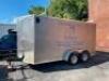2019 RC-Trailers 2-Door Enclosed Cargo Trailer - Rear Ramp Door / VIN # 56VBE1425KM651421 - 2