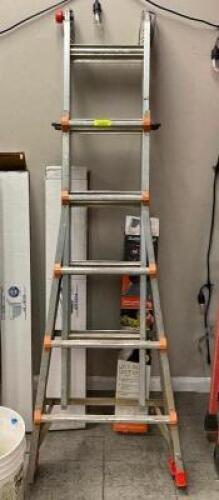 17' TELESCOPING MULTI POSITION LADDER