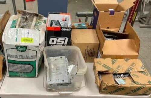 (8) - BOXES OF ASSORTED HARDWARE