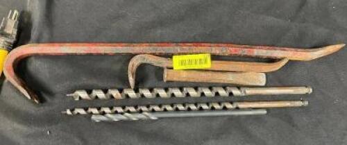 DRILL BIT AND PRY BAR SET
