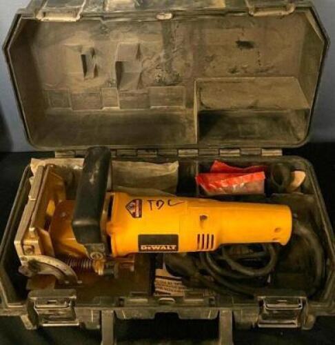 DEWALT PLATE JOINER WITH CASE