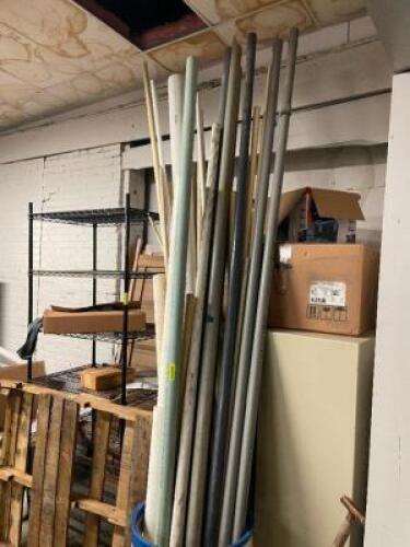 LARGE GROUP OF MISC. PVC PIPING