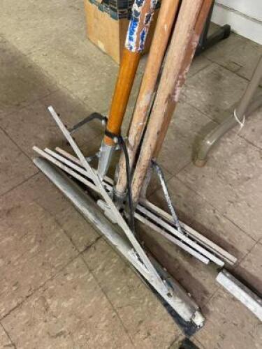 (4) - COMMERCIAL FLOOR SQUEEGEES