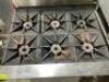 DESCRIPTION: SOUTHBEND SIX BURNER RANGE W/ LOWER CONVECTION OVEN BRAND / MODEL: SOUTHBEND ADDITIONAL INFORMATION NATURAL GAS. LOCATION: AREA # 4 QTY: - 5
