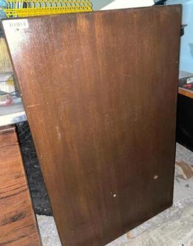 DESCRIPTION: (2) 48" X 30" HARDWOOD TABLE TOPS ADDITIONAL INFORMATION NO BASE SIZE 48" X 30" LOCATION: AREA #6 THIS LOT IS: SOLD BY THE PIECE QTY: 2
