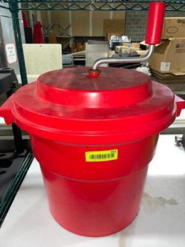 DESCRIPTION: CHEF MASTER SALAD SPINNER BRAND / MODEL: CHEF MASTER LOCATION: AREA #3 QTY: 1