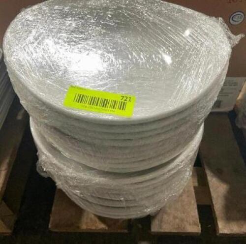 DESCRIPTION: (20) 10.5" CHINA PASTA BOWLS LOCATION: AREA #2 THIS LOT IS: SOLD BY THE PIECE QTY: 20