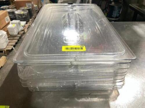 DESCRIPTION: (10) FULL SIZE PLASTIC INSERT LIDS LOCATION: AREA #3 THIS LOT IS: SOLD BY THE PIECE QTY: 10