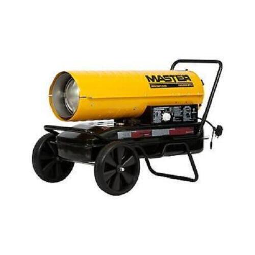 DESCRIPTION: (1) FORCED AIR KEROSENE/DIESEL HEATER BRAND/MODEL: MASTER/MH-140T-KFA INFORMATION: 140,000 BTU RETAIL$: $299.99 QTY: 1