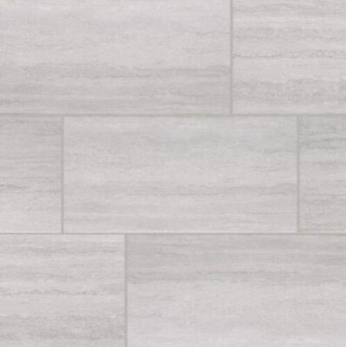 (8) - CASES OF SILVER SANDS GREY 12 IN. X 24 IN. MATTE PORCELAIN FLOOR AND WALL TILE (13.62 SQ. FT./CASE)
