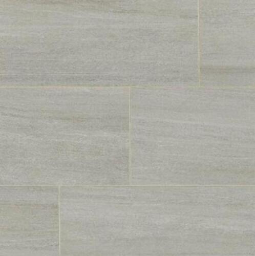 (5) - CASES OF NOVA FALLS GRAY 12 IN. X 24 IN. PORCELAIN FLOOR AND WALL TILE (15.6 SQ. FT./CASE)