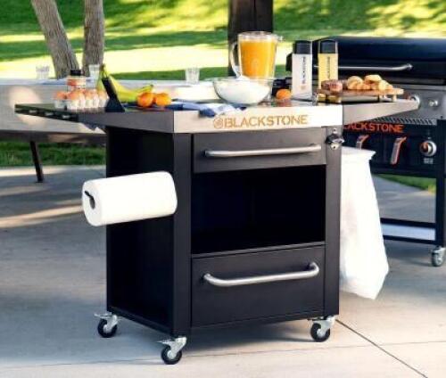 BLACKSTONE ORIGINAL SERIES PREP, SERVE, AND STORE CART