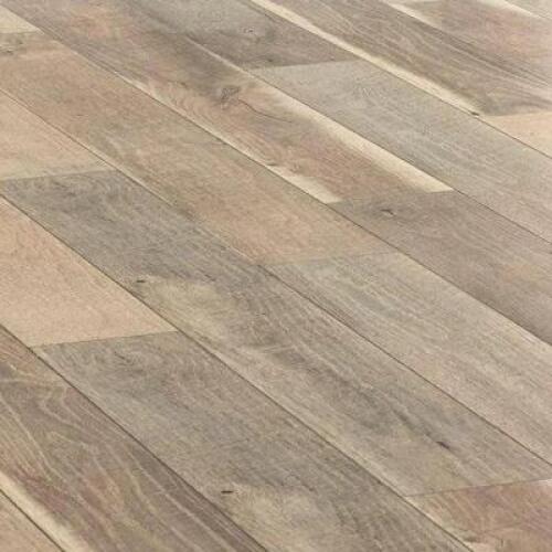 (4) - CASES OF CROSS SAWN OAK GRAY 12 MM THICK X 5-31/32 IN. WIDE X 47-17/32 IN. LENGTH LAMINATE FLOORING (13.82 SQ. FT. / CASE)