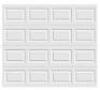 CLASSIC COLLECTION 8 FT. X 7 FT. 6.5 R-VALUE INSULATED WHITE GARAGE DOOR
