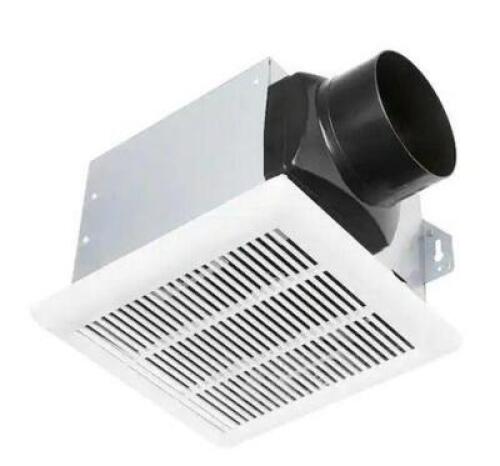 80 CFM CEILING MOUNT ROOMSIDE INSTALLATION BATHROOM EXHAUST FAN