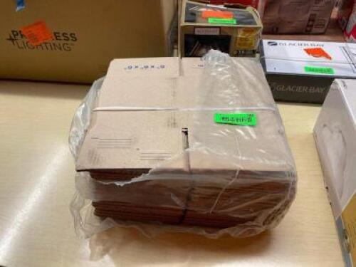 BUNDLE OF 6" X 6" X 6" CARDBOARD BOXES