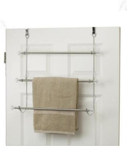 OVER THE DOOR 3-TIER TOWEL RACK
