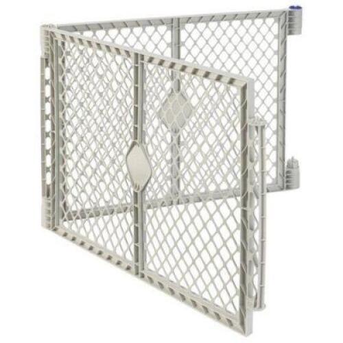NORTH STATES MYPET GRAY TWO-PANEL PETYARD EXTENSION FOR DOG PLAYPEN