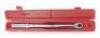 DESCRIPTION: (1) MICROMETER TORQUE WRENCH WITH CASE BRAND/MODEL: PROTO #426F17 INFORMATION: RED CASE RETAIL$: $1041.15 EA SIZE: 120 FT-LB TO 600 FT-LB