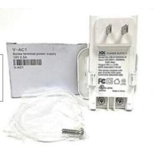 DESCRIPTION: (5) SMART HOME SCREW TERMINAL POWER SUPPLY BRAND/MODEL: VIVINT #ZB-A120025A-N INFORMATION: WHITE RETAIL$: $19.99 EA SIZE: 12V QTY: 5