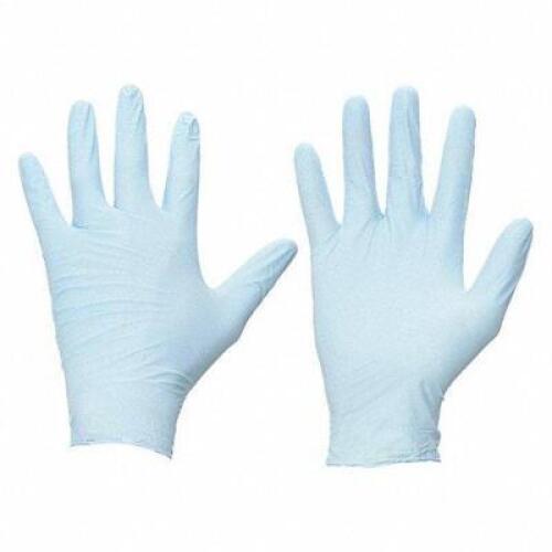 DESCRIPTION: (5) BOXES OF (100) FOOD GRADE DISPOSABLE GLOVE BRAND/MODEL: TOUCHNTUFF #1RL59 INFORMATION: LIGHT BLUE RETAIL$: $29.05 PER BOX SIZE: XL, 9