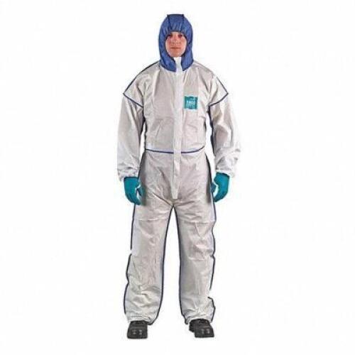 DESCRIPTION: (1) CASE OF (25) HOODED COVERALLS BRAND/MODEL: ALPHATEC #491M51 INFORMATION: WHITE RETAIL$: $262.71 TOTAL SIZE: XL QTY: 1