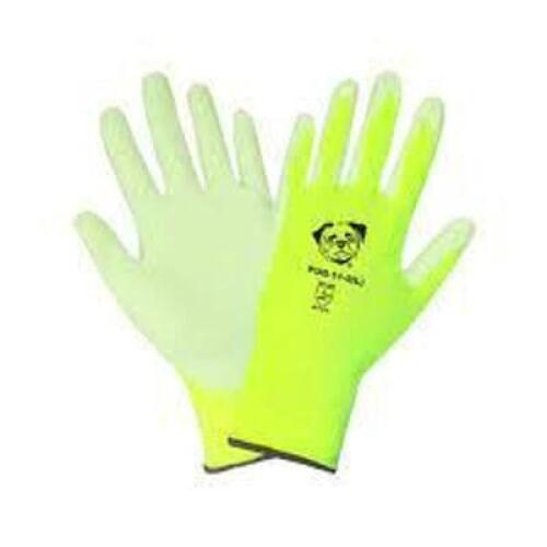 DESCRIPTION: (2) PACKS OF (12) PAIRS CUT-RESISTANT GLOVES BRAND/MODEL: GLOBAL GLOVE #PUG-11 INFORMATION: YELLOW RETAIL$: $13.89 PER PAIR SIZE: X-LARGE