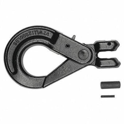 DESCRIPTION: (1) CLEVIS PIN LATCH LOCK HOOK BRAND/MODEL: DAYTON #5WRT9 INFORMATION: RED RETAIL$: $98.13 EA SIZE: 1/2" QTY: 1