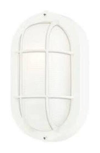 DESCRIPTION: (2) OUTDOOR WALL LIGHT BRAND/MODEL: WESTINGHOUSE #67835 INFORMATION: WHITE RETAIL$: $23.99 EA QTY: 2