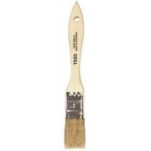 DESCRIPTION: (8) FLAT CHIP BRUSH BRAND/MODEL: LINZER #1500 RETAIL$: $14.01 EA SIZE: 1IN QTY: 8