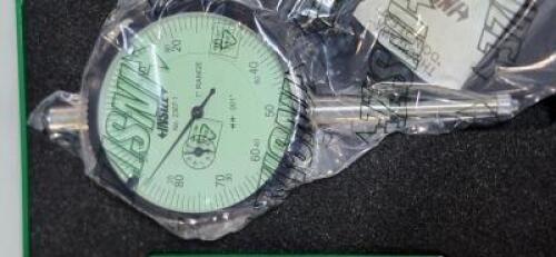 DESCRIPTION: (1) DIAL DROP INDICATOR BRAND/MODEL: INSIZE 2307-1 RETAIL$: 69.16 SIZE: 0-100 QTY: 1
