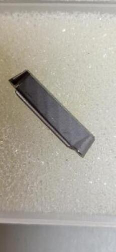 DESCRIPTION: (5) PCBN GROOVING INSERT BRAND/MODEL: KENNAMETAL A4R0300M03P00EST RETAIL$: $ 143.31 PER INSERT QTY: 5