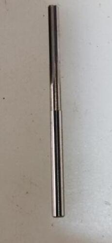 DESCRIPTION: (3) SOLID CARBIDE CHUCKING REAMERS BRAND/MODEL: HERTEL 79888715 RETAIL$: $54.84 EA SIZE: 0.128" DIAM QTY: 3