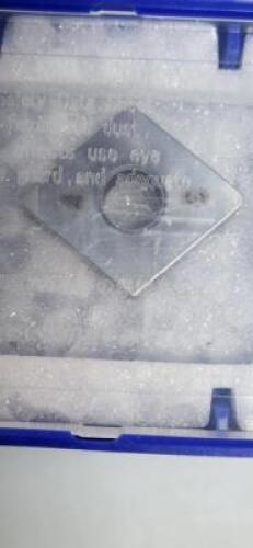 DESCRIPTION: (5) PcBN TURNING INSERTS BRAND/MODEL: SUMITOMO 4NCCNGA432W RETAIL$: $101.15 PER INSERT QTY: 5