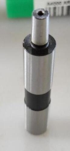 DESCRIPTION: (2) JACOBS TAPER STRAIGHT SHANK ARBOR BRAND/MODEL: JACOBS 7348D RETAIL$: 28.32 SIZE: 1/2" x 0JT QTY: 2