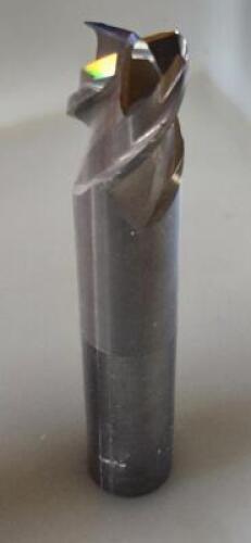 DESCRIPTION: (1) SOLID CARBIDE CORNER RADIUS END MILL BRAND/MODEL: OSG 20482000 RETAIL$: 461.3 SIZE: 1" 0.12 RAD QTY: 1