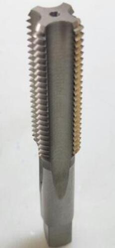 DESCRIPTION: (3) HSS STRAIGHT FLUTE HAND TAP BRAND/MODEL: REGAL 58886466 RETAIL$: 68.52 EA SIZE: M16x2 MC QTY: 3