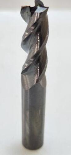 DESCRIPTION: (1) SOLID CARBIDE SQ END MILL BRAND/MODEL: WELDON 58901-OO-W RETAIL$: 124.95 SIZE: 3/8" 1' loc QTY: 1