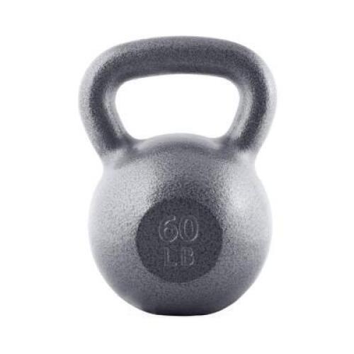 DESCRIPTION (2) CAP BARBELL CAST IRON KETTLEBELL BRAND/MODEL SDK2G-060AZ ADDITIONAL INFORMATION GRAY/LOAD CAPACITY: 450 LB/RETAILS AT $83.60 EACH THIS