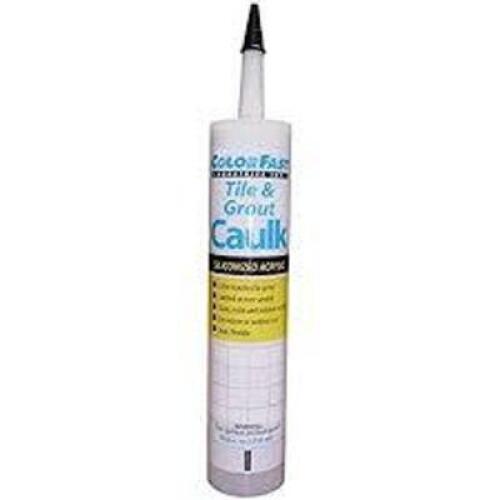 DESCRIPTION: (4) TILE AND GROUT CAULK BRAND/MODEL: COLOR FAST INFORMATION: BLEACHED WOOD AND RETAIL$: $17.32 EA SIZE: 10.3 OZ QTY: 4