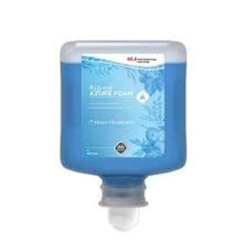 DESCRIPTION: (2) FOAM HAND SOAP BRAND/MODEL: REFRESH AZURE #SBSAZU1L RETAIL$: 32.25EA SIZE: 1.2 L QTY: 2