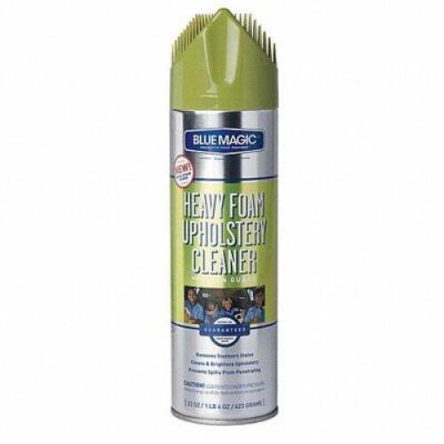 DESCRIPTION: (2) FOAM UPHOLSTERY CLEANER WITH STAIN GUARD BRAND/MODEL: BLUE MAGIC #5EVY5 RETAIL$: $11.78 EA SIZE: 22 OZ QTY: 2