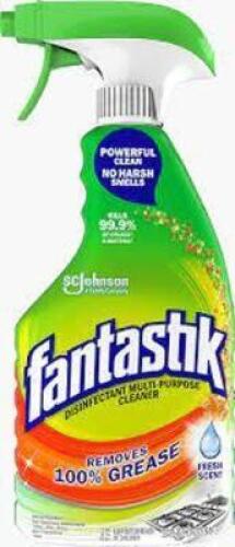 DESCRIPTION: (4) MULTI-SURFACE CLEANER BRAND/MODEL: SC JOHNSON FANTASTIK INFORMATION: RETAILS FOR $6.00 EA RETAIL$: 32 OZ SIZE: SOLD BY THE PIECE QTY: