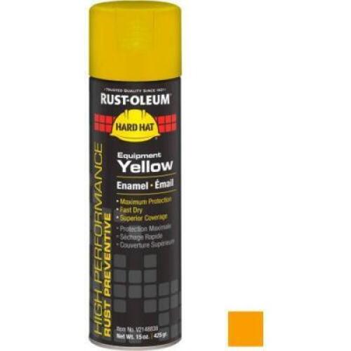 DESCRIPTION: (6) SYSTEM EQUIPMENT AEROSOL BRAND/MODEL: RUST-OLEUM #V2148838 INFORMATION: EQUIPMENT YELLOW RETAIL$: $15.50 EA SIZE: 15 OZ QTY: 6