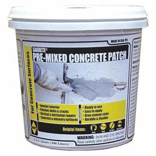 DESCRIPTION: (10) PRE-MIXED CONCRETE PATCH BRAND/MODEL: SAKRETE #39UV63 RETAIL$: $21.12 EA SIZE: 1 QT QTY: 10
