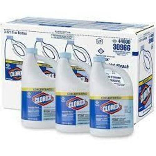 DESCRIPTION: (3) GERMICIDAL BLEACH BRAND/MODEL: CLOROX #41H893 RETAIL$: $10.00 EA SIZE: 1 GALLON QTY: 3