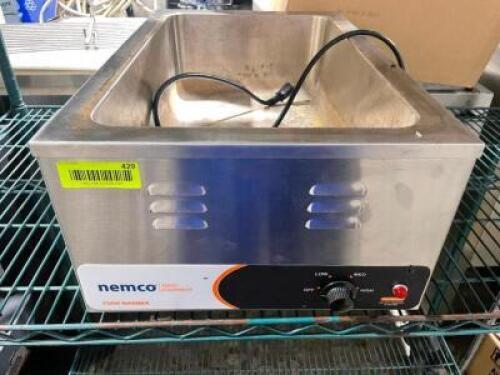 DESCRIPTION: NEMCO SINGLE WELL ELECTRIC FOOD WARMER ADDITIONAL INFORMATION 120 VOLT LOCATION: AREA #3 QTY: 1