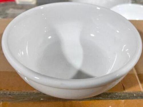 DESCRIPTION: (60) 4" CHINA BOWLS BRAND / MODEL: WORLD CHINA SIZE 4" LOCATION: AREA #2 THIS LOT IS: SOLD BY THE PIECE QTY: 72